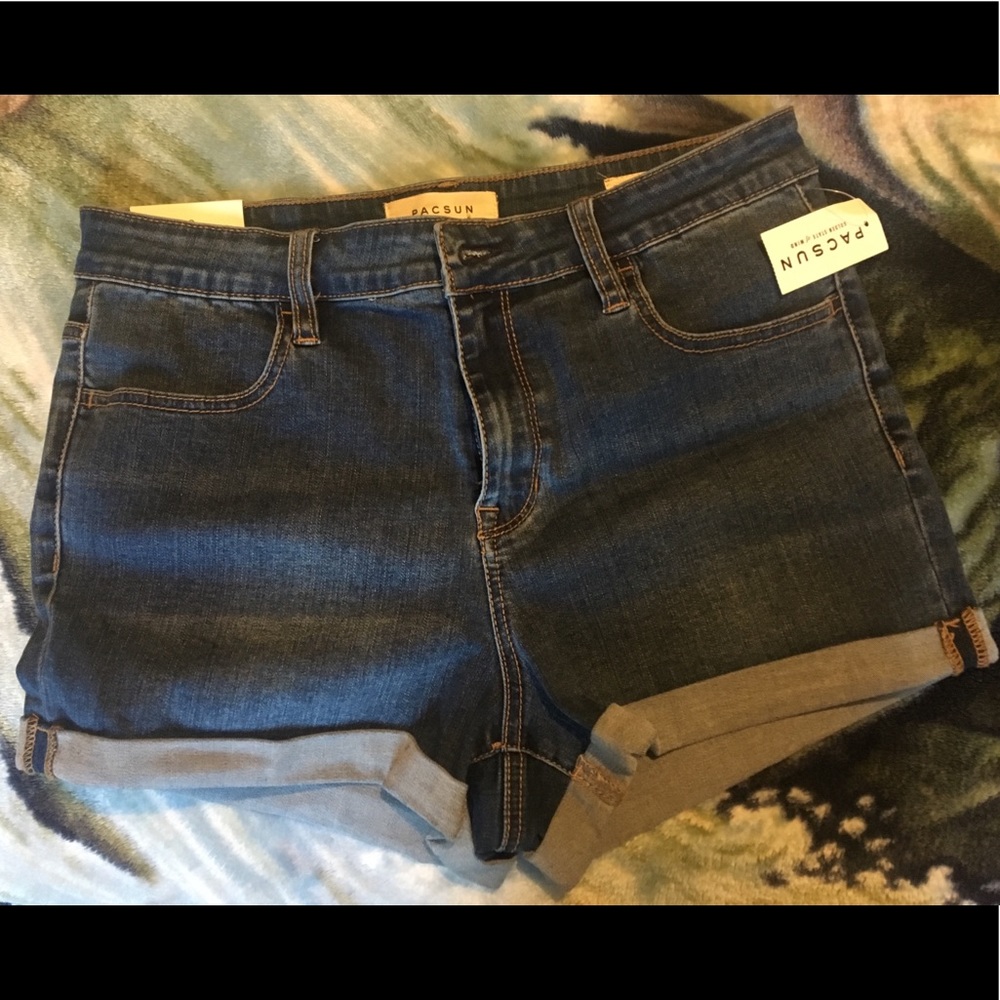 Dark Blue Denim short